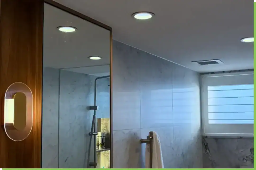 Interior lighting installation in a Balmain property