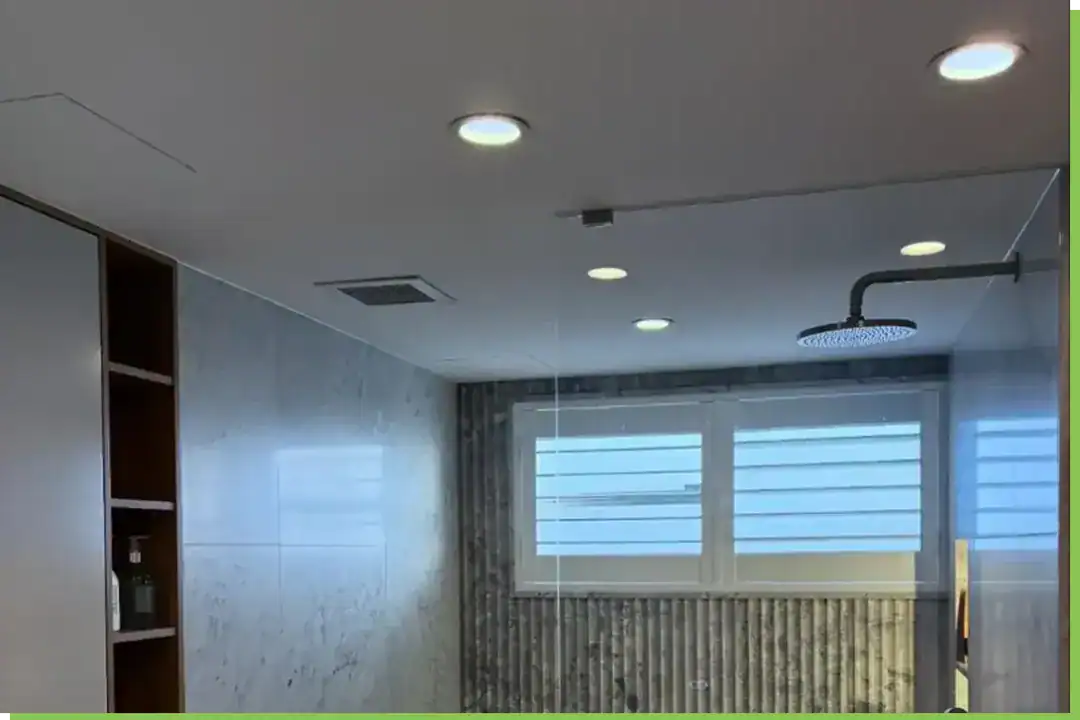 Downlights installed in a Balmain living room