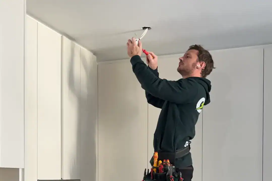Electrical installation in a Hunters Hill home