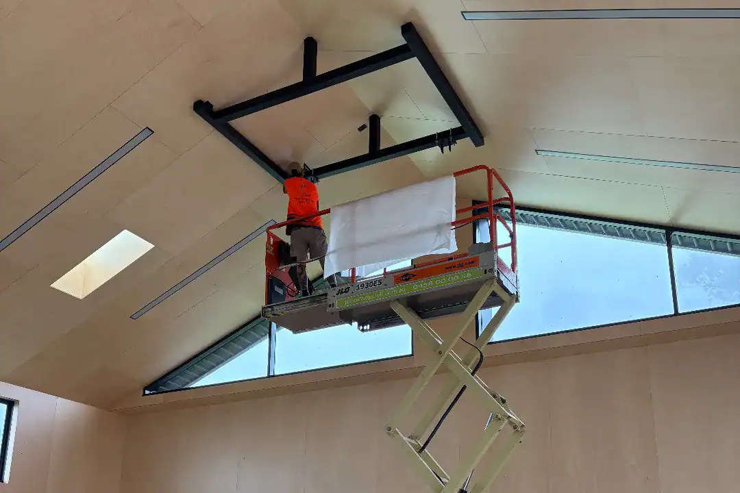 Completed electrical installation in Lane Cove