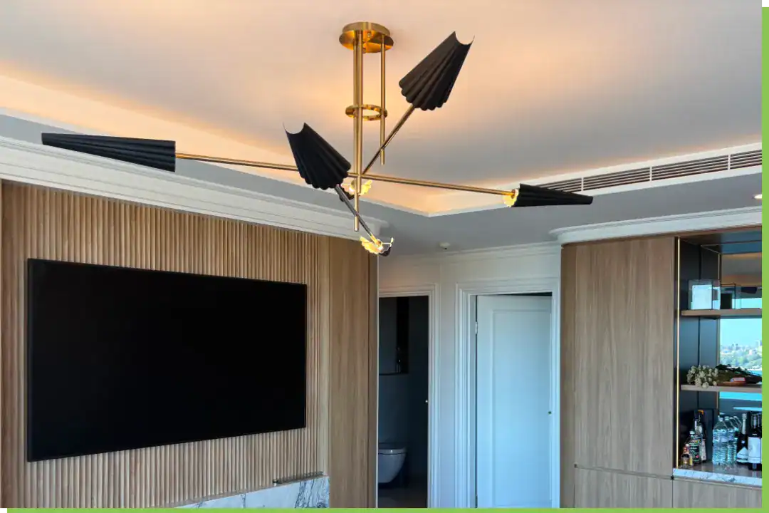 Electrical work in a Willoughby home