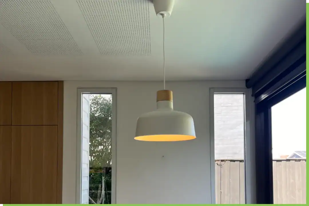 Completed electrical installation in Willoughby