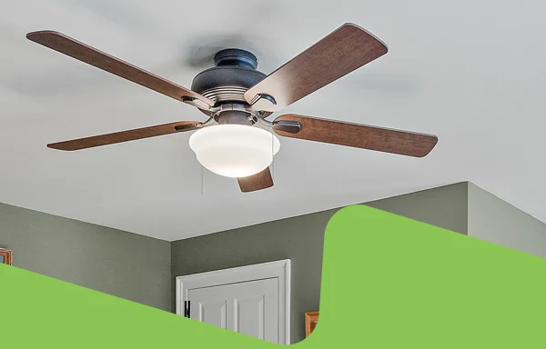Ceiling fan installation